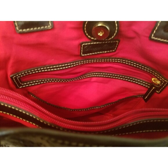 Dooney & Bourke Gretta Perry Women's Satchel Bag, Large - Brown - Picture 5 of 11